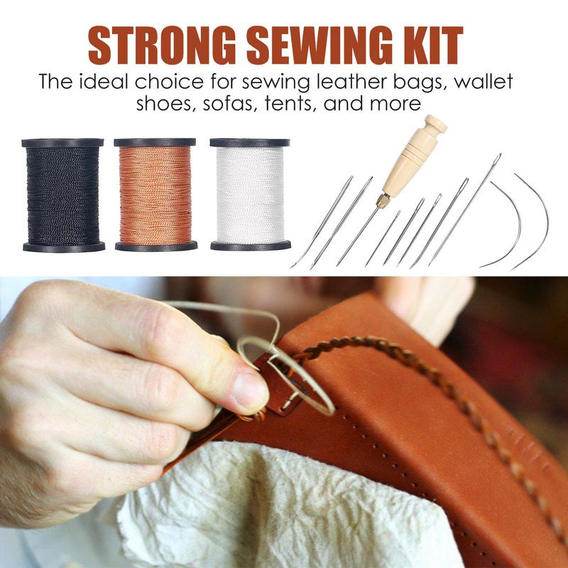 Leather Stitching Kit Heavy Du - Leatherwork Thread recensione e prezzo