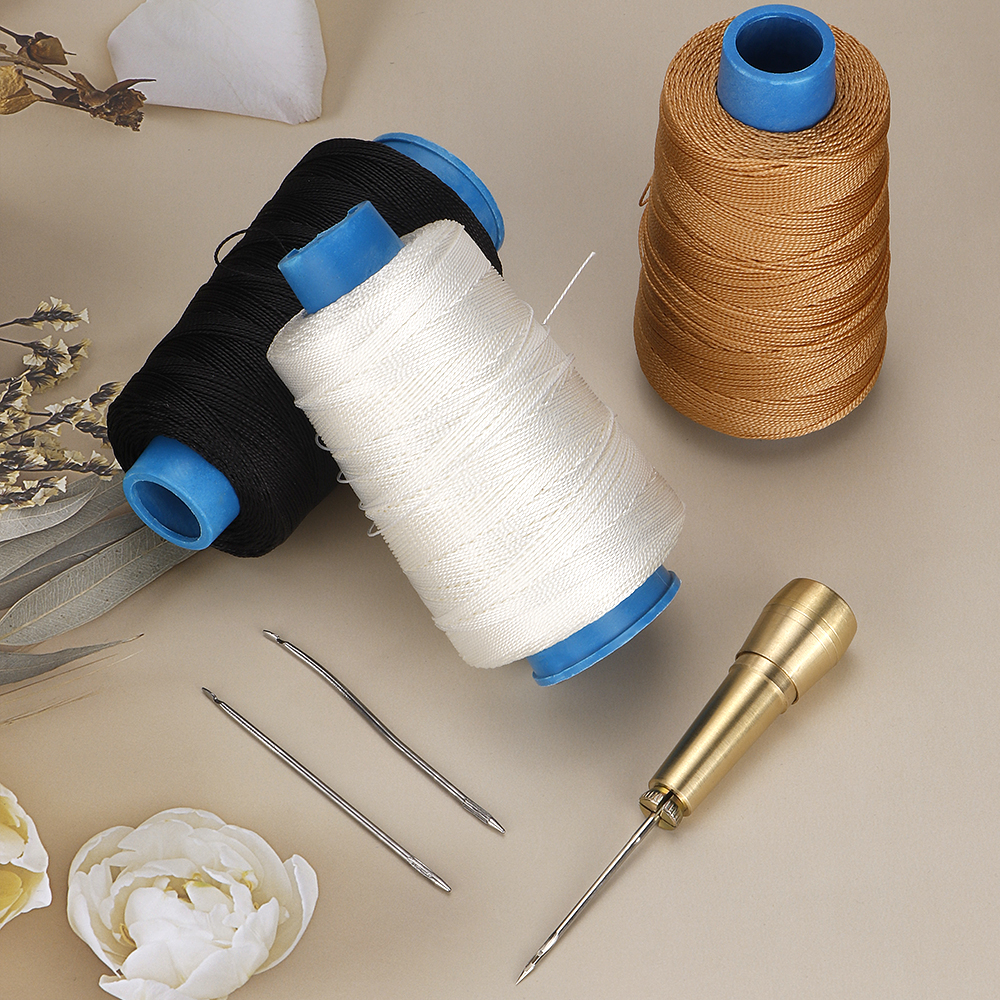 Canvas Leather Sewing Awl Need - Leatherwork Thread recensione e prezzo