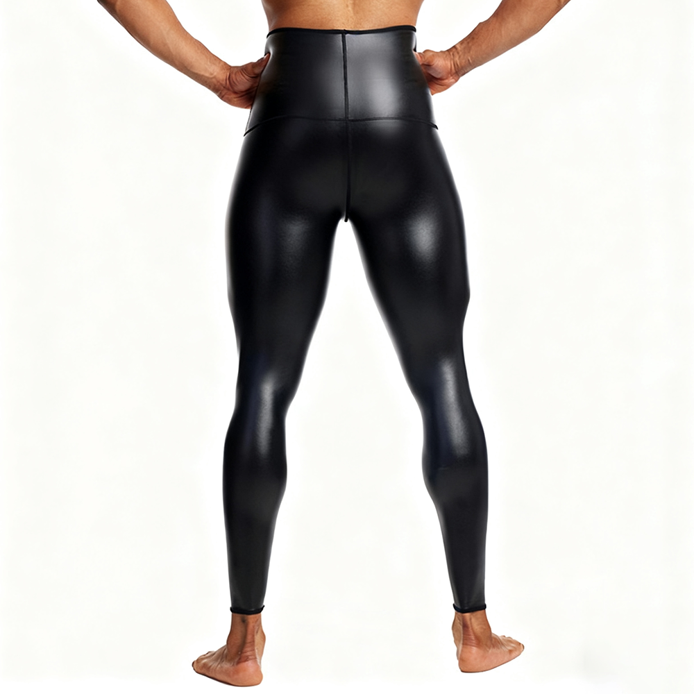 Sexy Men PU Leather Long Pants - Leather Work Pants recensione e prezzo