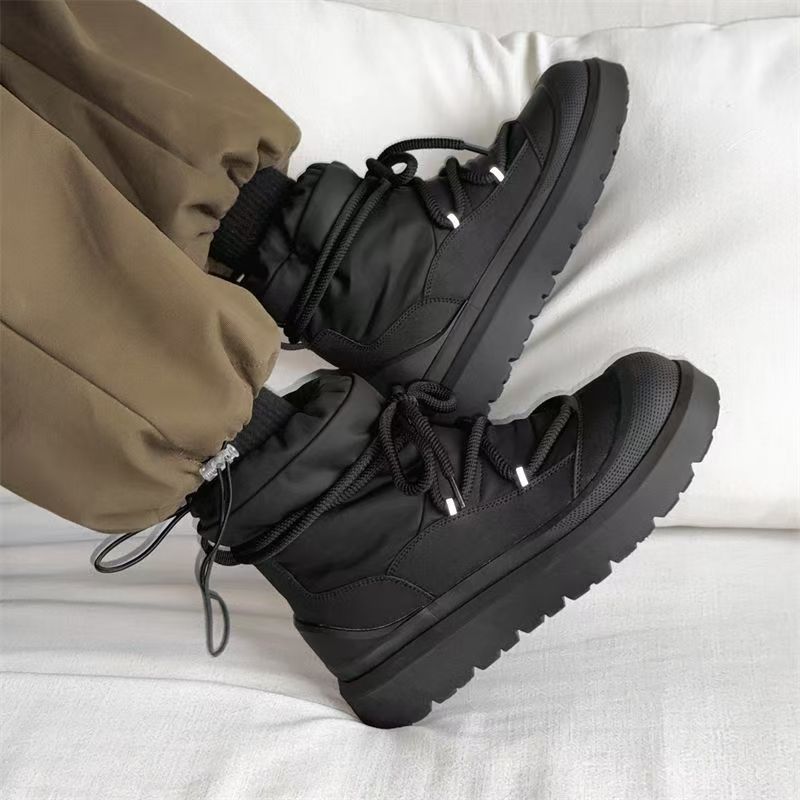 Designer New Men's Snow Boots  - Leather Work Flats recensione e prezzo