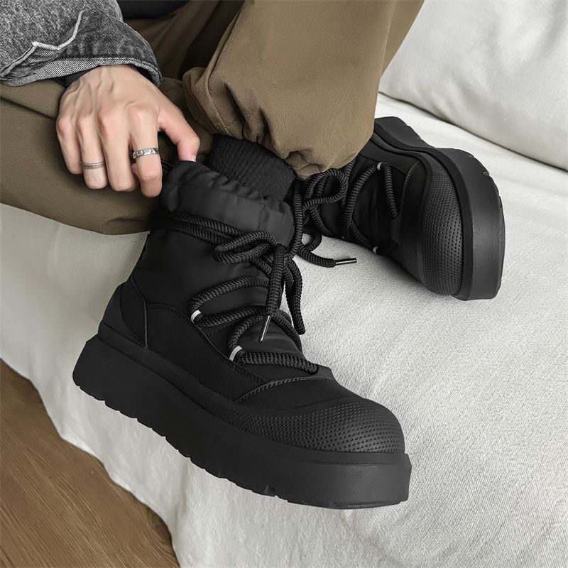 Designer New Men's Snow Boots  - Leather Work Flats recensione e prezzo