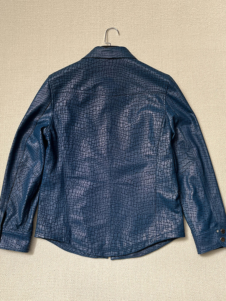 Men Spring Crocodile Pattern R - Leatherwork Patterns recensione e prezzo