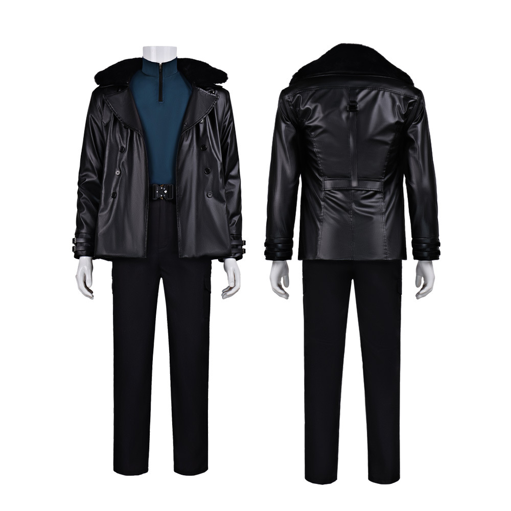 Game Leon Kennedy Re9 Evil Cos - Leather Work Pants recensione e prezzo