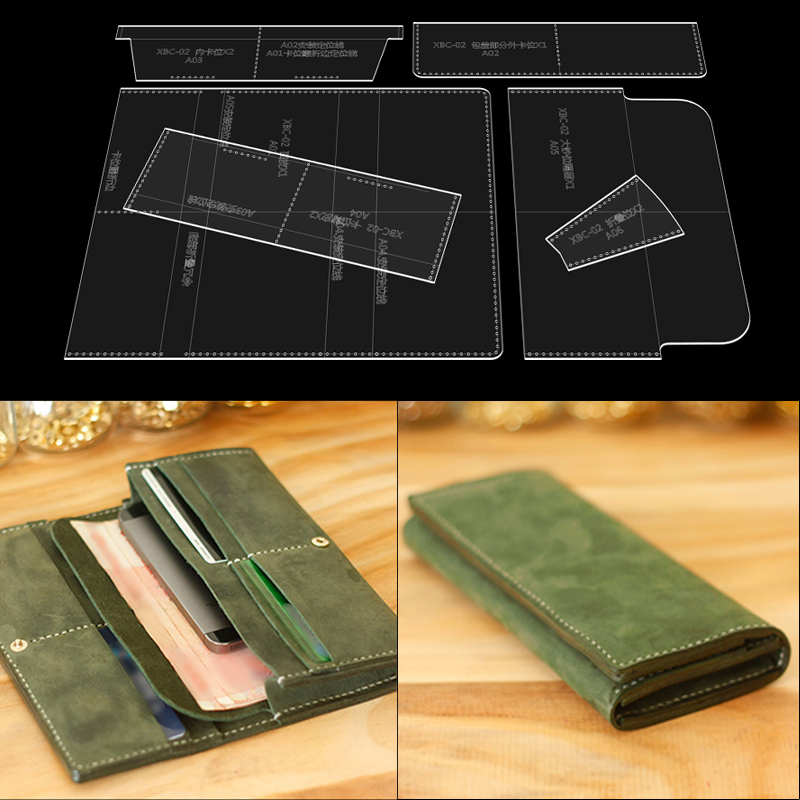 YOMDID Long Wallet Template Le - Leatherwork Patterns recensione e prezzo