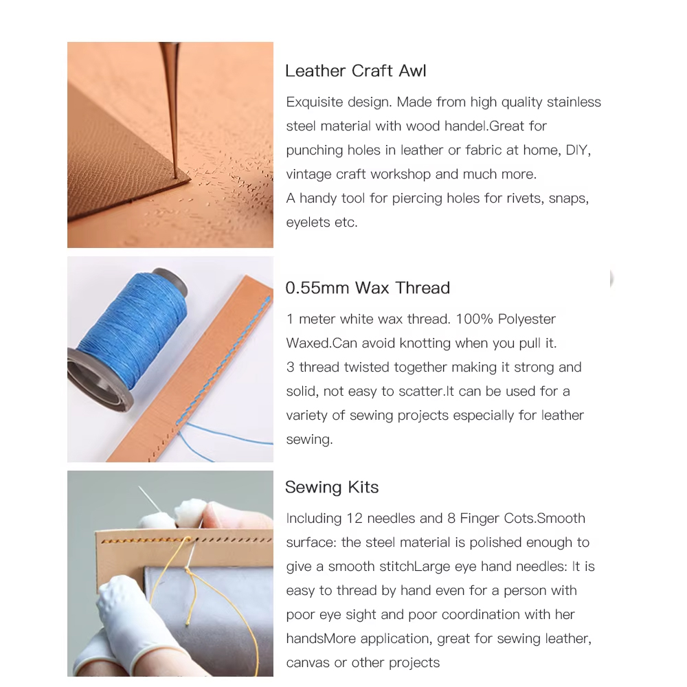 WUTA Professional Leather Craf - Leather Work Organiser recensione e prezzo