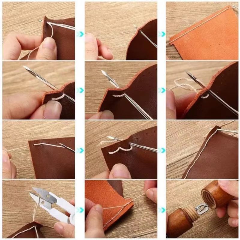 1 Set Leather Sewing Stitching - Leatherwork Thread recensione e prezzo