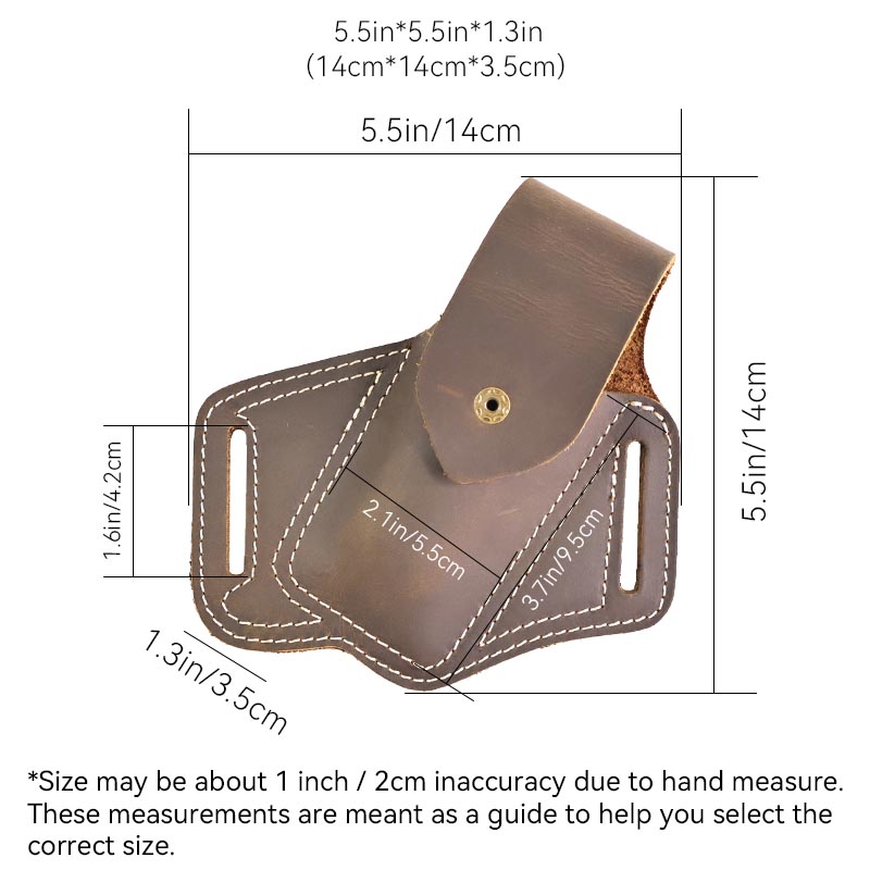 RIYAO-Genuine Leather Sheath f - Leather Work Organiser recensione e prezzo