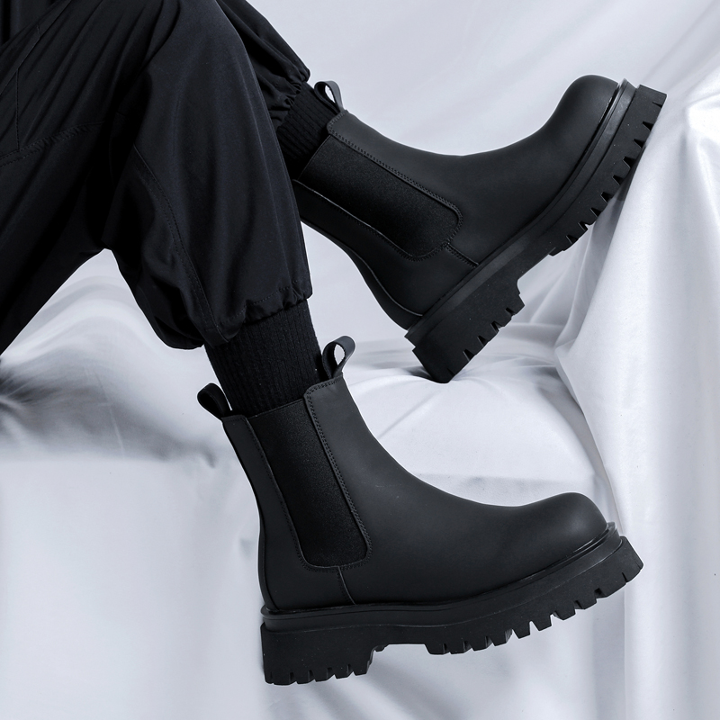 2026 Platform Black High Top B - Leather Work Flats recensione e prezzo