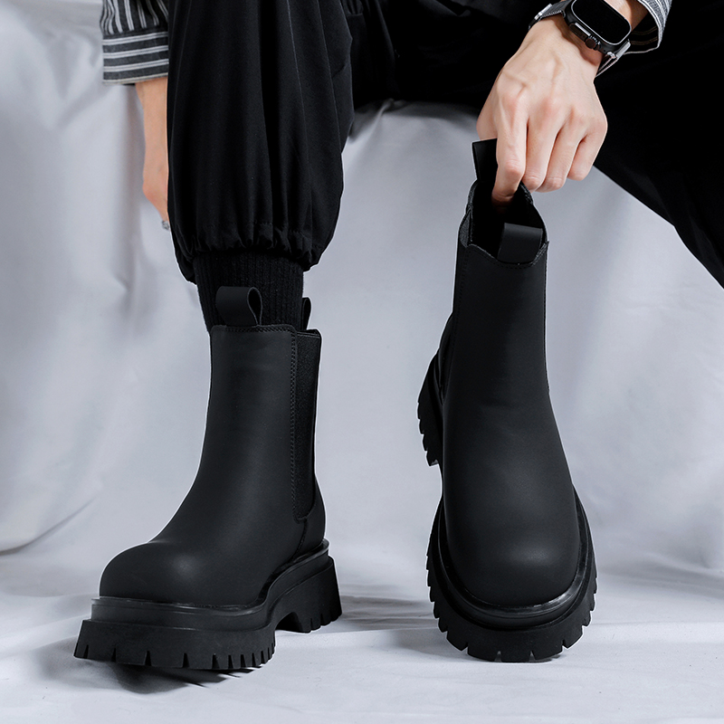 2026 Platform Black High Top B - Leather Work Flats recensione e prezzo