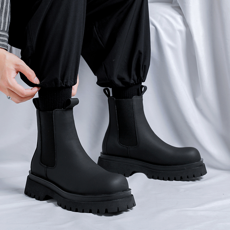 2026 Platform Black High Top B - Leather Work Flats recensione e prezzo