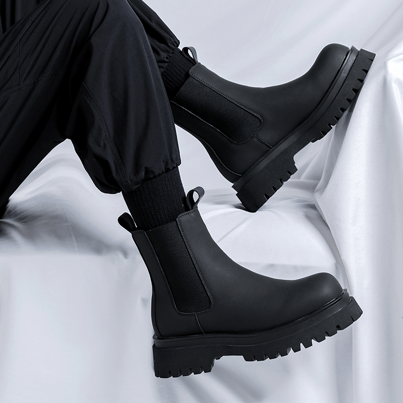 2026 Platform Black High Top B - Leather Work Flats recensione e prezzo