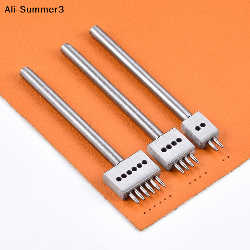 【J3a】3Pcs Manual Leather Hole  - Leatherwork Hole Punch recensione e prezzo