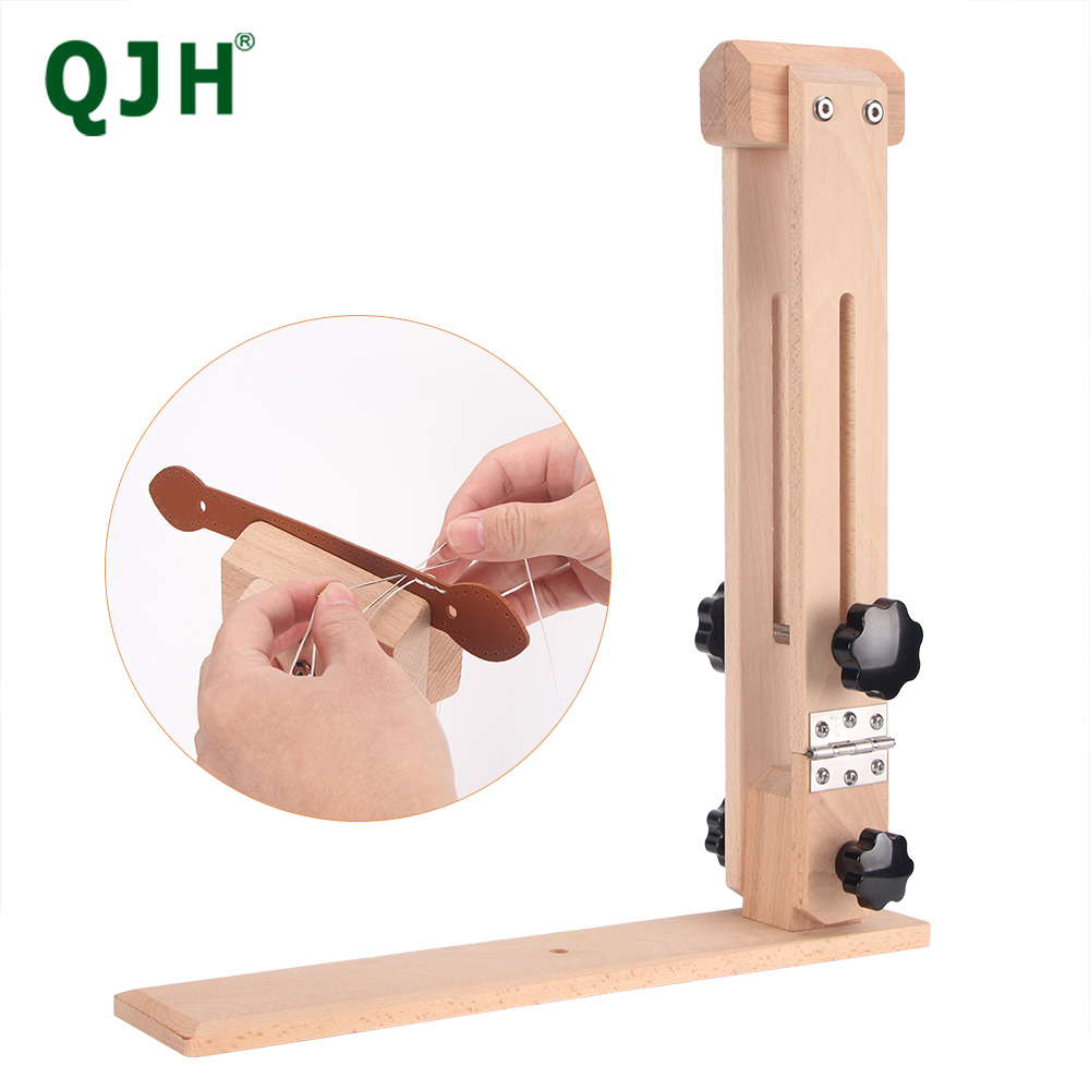 QJH Leather Stitching Pony Han - Leather Work Organiser recensione e prezzo