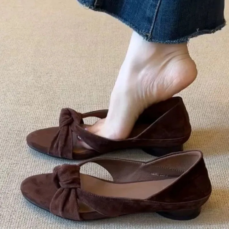 Women's Pumps Square Heel Soft - Leather Work Outfit recensione e prezzo