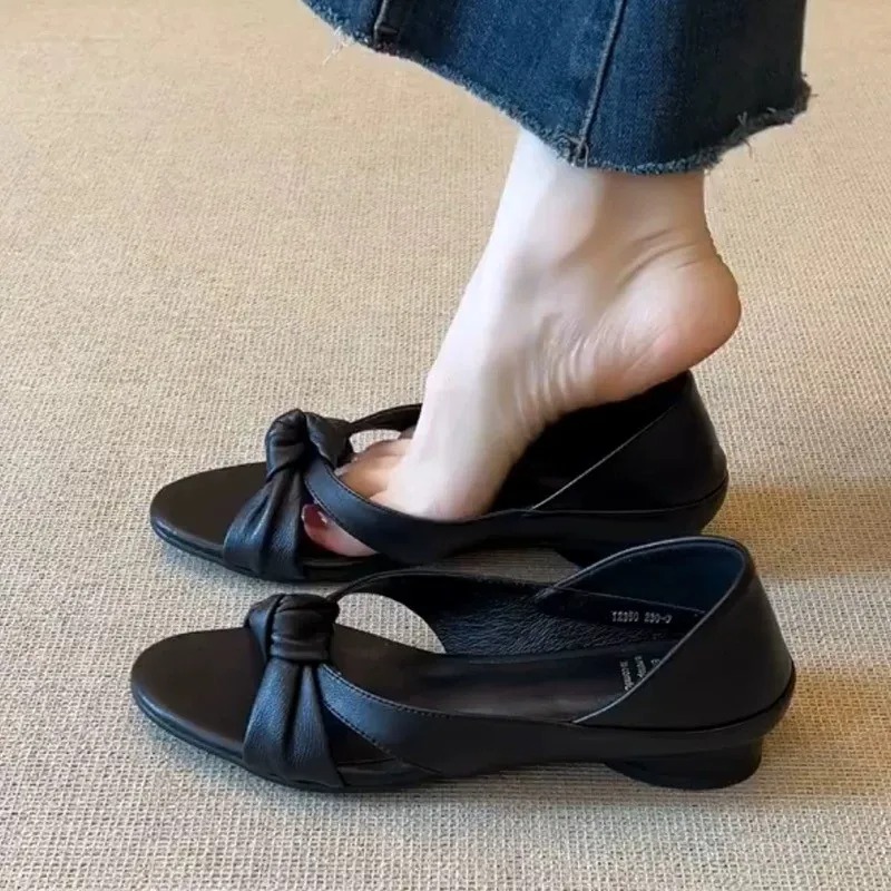 Women's Pumps Square Heel Soft - Leather Work Outfit recensione e prezzo