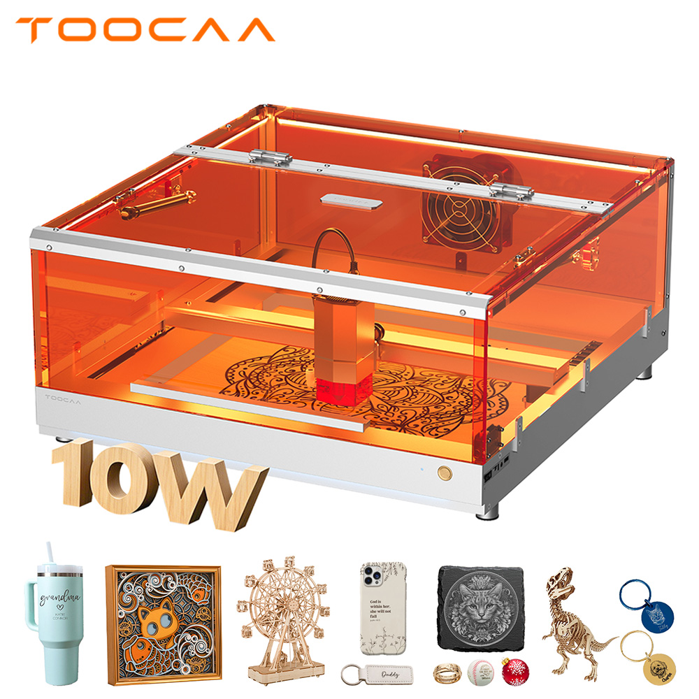 TOOCAA L2 10W AI Desktop Laser - Leatherwork Classes recensione e prezzo