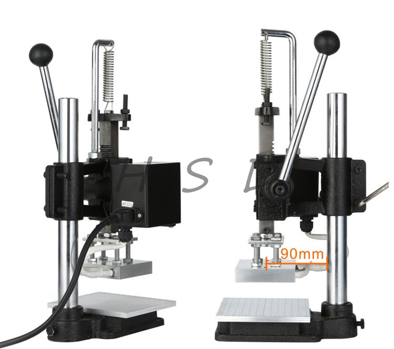 Manual Heat Press Stamping Mac - Leatherwork Manual recensione e prezzo