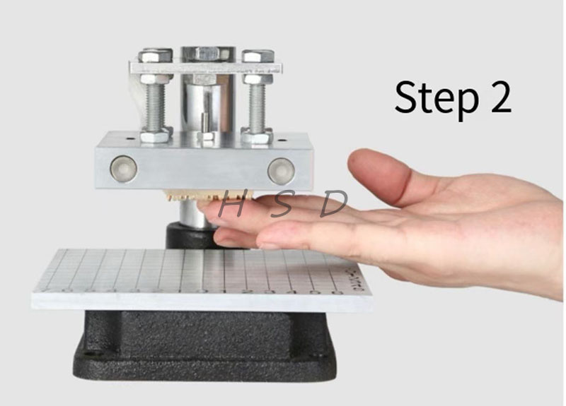 Manual Heat Press Stamping Mac - Leatherwork Manual recensione e prezzo
