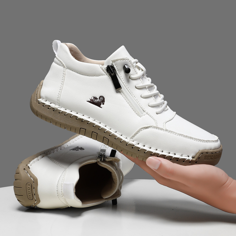 Women's Sneakers Handmade Leat - Leather Work Flats recensione e prezzo