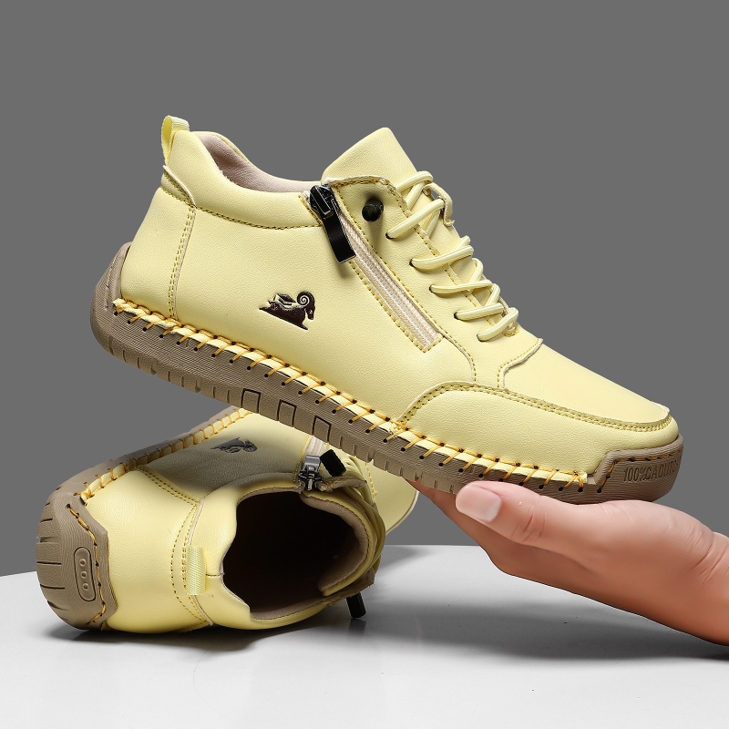 Women's Sneakers Handmade Leat - Leather Work Flats recensione e prezzo