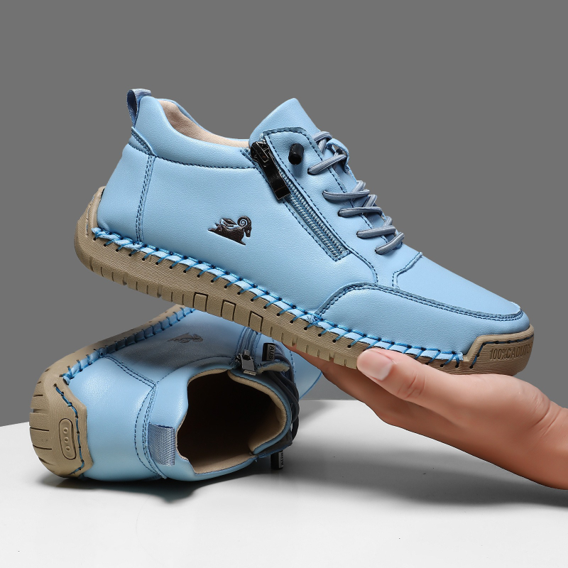 Women's Sneakers Handmade Leat - Leather Work Flats recensione e prezzo