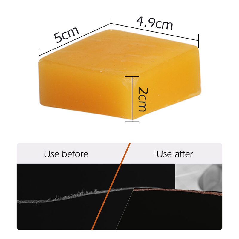 WUTA 1PC 100% Natural Beeswax  - Leatherwork Thread recensione e prezzo