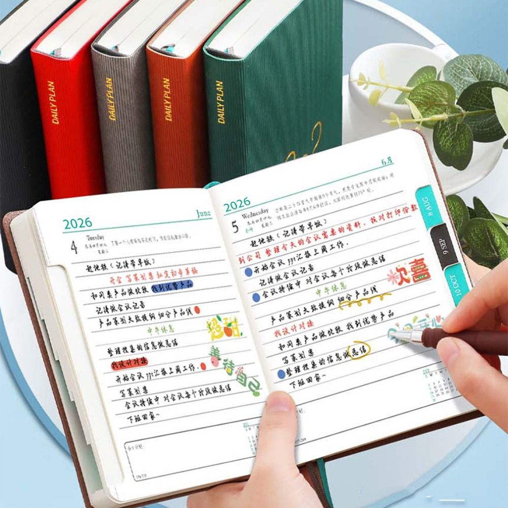 English 2026 Schedule Planner  - Leatherwork Plans recensione e prezzo